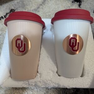 OU Insulated Travel Tumblers Set